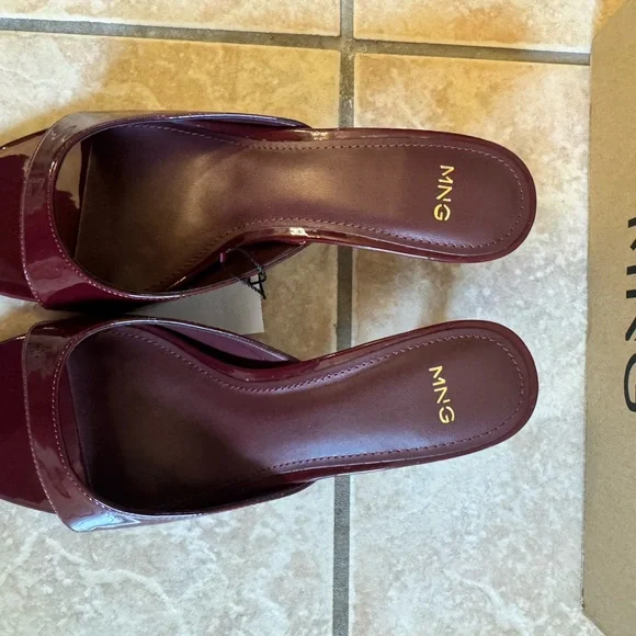 Mango Open-Toe Kitten Heels - Picture 7 of 9